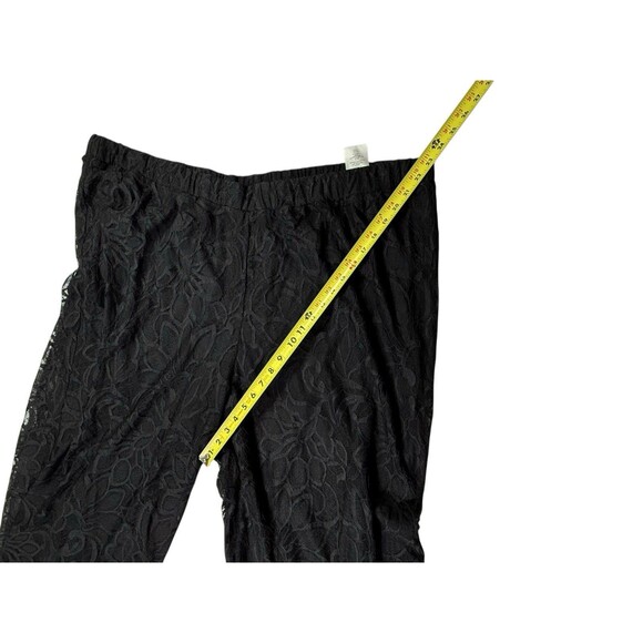 Dennis Basso Women's Pants Sz 3XP Regular Fully Lined Lace Black A675075 - Picture 12 of 14